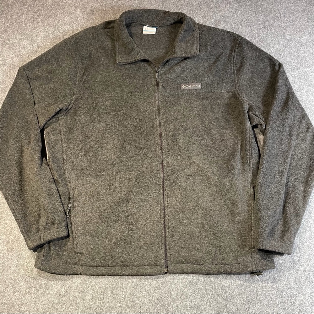 Columbia Fleece Zip Up Jacket Activewear Women's Size XL
Charcoal Gray